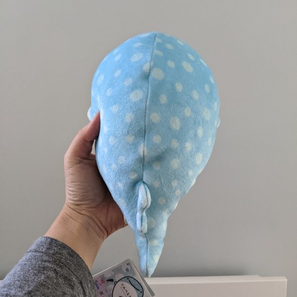 San-x Jinbei-San Whale Shark Plush - Picture 3 of 5